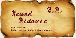 Nenad Midović vizit kartica